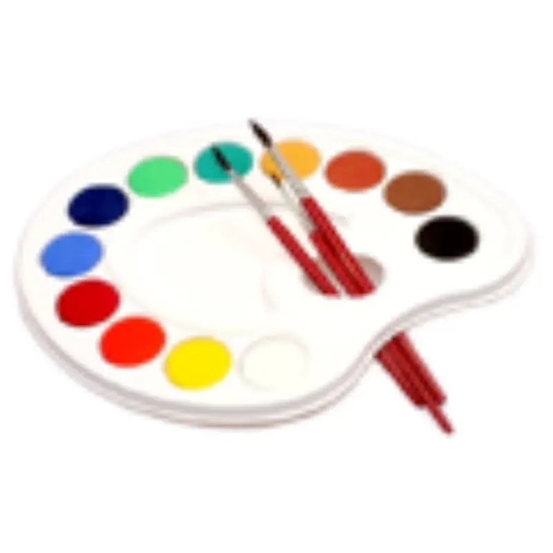 Фарби та пензлики. купити