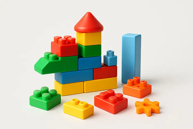 Блочні, великі деталі. купити