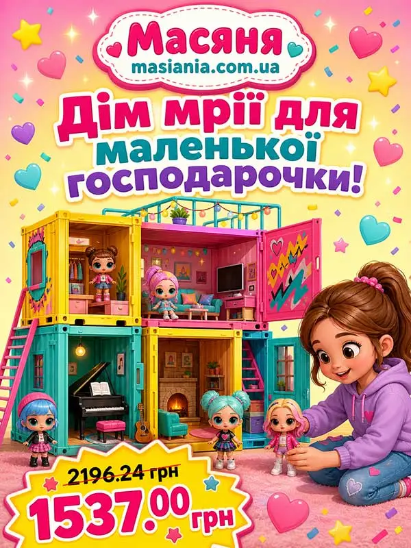 Клубний будинок для ляльки купити