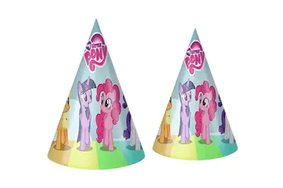 Ковпачок паперовий "Поні" кольоровий 10шт купити