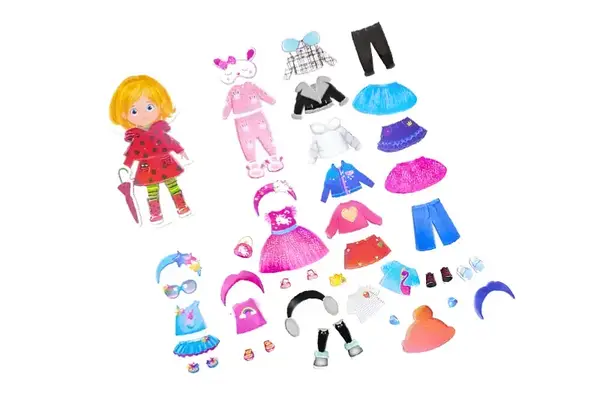 Магнітна одягалка "Trendy girl" VT3702-23 VladiToys купити недорого в Україні, фото 3