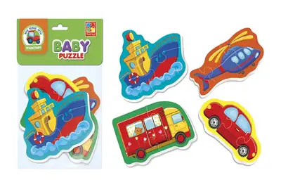 Пазли фомові "Транспорт" VT1106-96 VladiToys купити