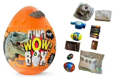 Набір для творчості DWB-01-01U "Dino WOW Box" великий DANKO купити
