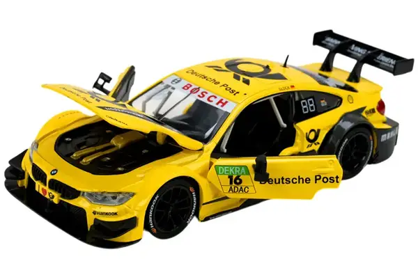 Машина металева "АВТОПРОМ" 68256B(Y) 1:24 BMW M4 DTM, батарейка, світло, звук, відкр.двері, кор. 24,5*12 см купити недорого в Україні, фото 6