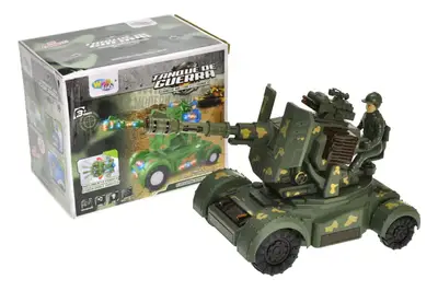 Гармата озвучена, зі світлом, стріляє, в коробці HD9026 р.18*12*15,3см Гармата озвучена, зі світлом, стріляє, в коробці HD9026 р.18*12*15,3см купити