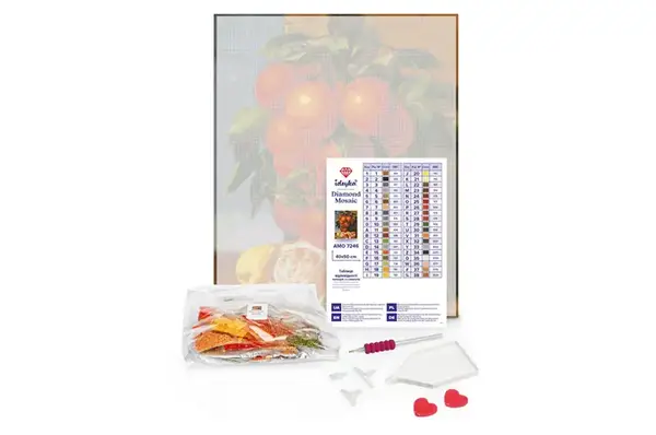Набір з алмазною мозаїкою AMO20262 "Таємниця води" 40х50см IDEYKA купити недорого в Україні, фото 2