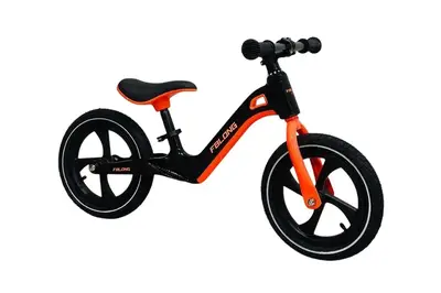 Дитячий двоколісний біговел Maraton M16 black надувні колеса 12 дюймів купити