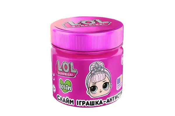 Слайм LOL80200 "L.O.L. Crunchy slime" 210 мл LOVIN купити недорого в Україні, фото 3