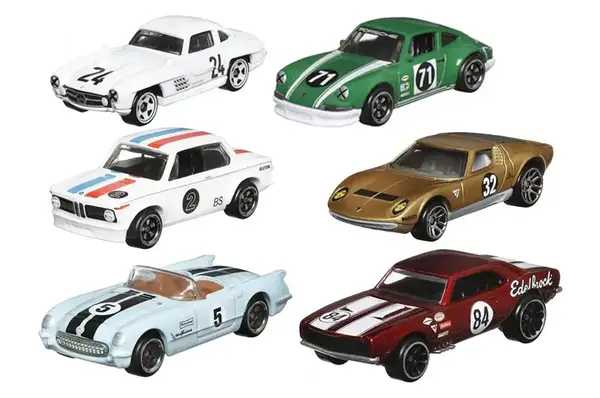 Тематична машинка "Вінтажні перегонові" Hot Wheels (в ас.) HRT81 купити недорого в Україні, фото 2