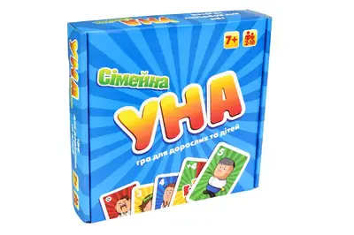 Настільна гра 30527 "УНА Сімейна" 2в1 STRATEG купити