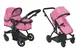 Візок для ляльки 2в1 9651B MAESTRO BAG PINK з сумкою металевий, в коробці р. 52,5x15x38 см CARRELLO купити недорого в Україні, фото 40402