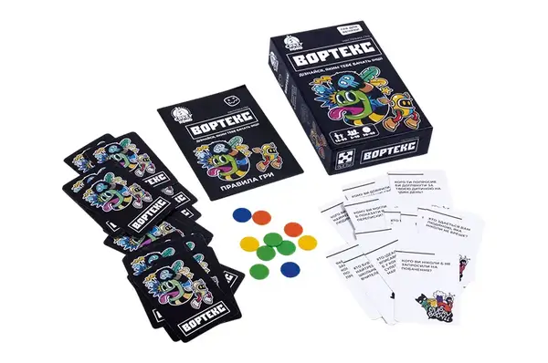 Гра настільна, розважальна. Вортекс VT5903-01 (укр) Vladi Toys купити недорого в Україні, фото 2