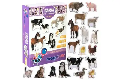 Набір магнітів ML4031-08 "Ферма Мама та малюк" купити