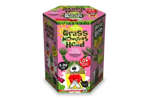 Набір для дослідів GMH-01-01U,02U,03U...08U GRASS MONSTERS HEAD DANKO купити недорого в Україні, фото 5