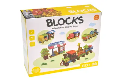 Конструктор з великими деталями "Вантажівка" 60дет Y555-4 р.26*22*8см купити