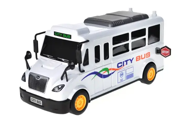 Автобус інерційний 8905 з набором машинок, в коробці р.35x14,7x25 см YG Toys купити недорого в Україні, фото 2