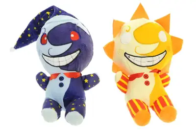 Іграшка м'яконабивна "Аніматроніки" "Сонце і Місяць" 2види р.20см купити