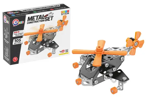 Конструктор металевий 0143 "Міні: Вертоліт" 105 дет. ТЕХНОК купити