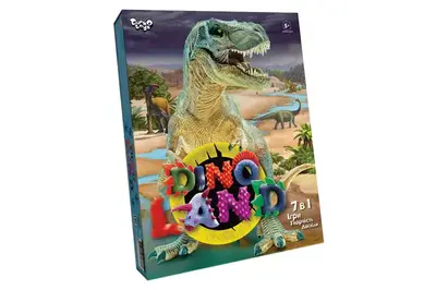 Набір для творчості DL-01-01U "Dino Land 7в1" DANKO купити