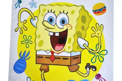 Пакет поліетиленовий (L) QB005-205 "Губка Боб" р.50x40 см qbee купити