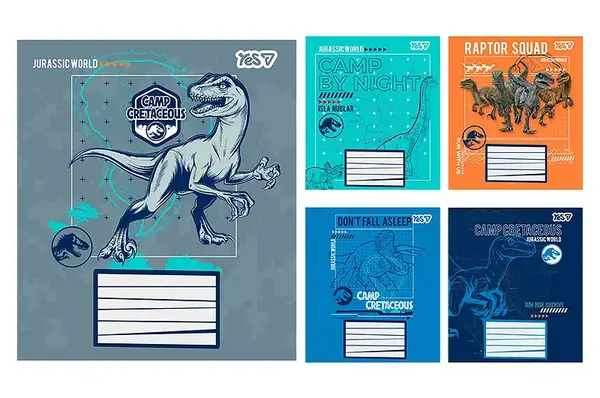 Зошит 24 Лінія 768817 "Jurassic World.Camp cretaceous" Yes купити