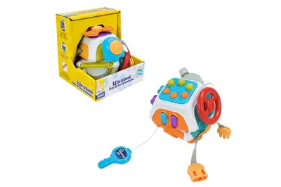 Брязкальце PL-724-77 "Сонячний зайчик", тактильні, рухомі частини, р-р13x14, у коробці 14x15x14 см Брязкальце PL-724-77 "Сонячний зайчик", тактильні, рухомі частини, р-р13x14, у коробці 14x15x14 см купити