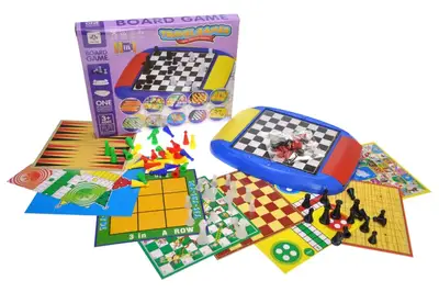 Шахи 11в1 в коробці JF378-42 р. 21,8*18,2*2,2 см купити