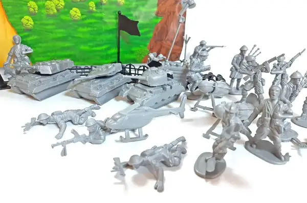 Набір солдатиків "Армія" в рюкзаку малий SSA-small Colorplast купити недорого в Україні, фото 2