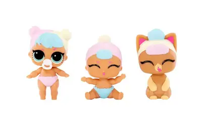 Ігровий набір з ляльками L.O.L.SURPRISE! серії "Baby Bundle" – МАЛЮКИ (в ас., в диспл.) 507321 L.O.L.SURPRISE купити