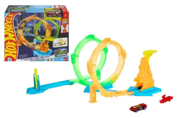 Ігровий набір JMG49 "Неонова петля" Hot Wheels купити