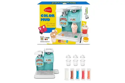 Кухонний набір 620S фабрика морозива з пластиліном в коробці р.42x10x31,5см купити