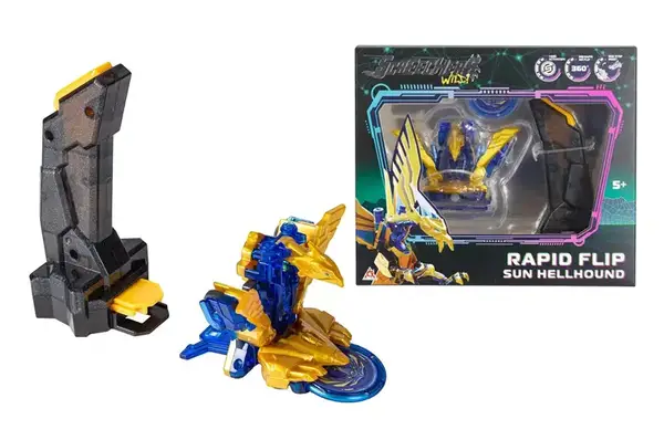 Ігровий набір EU686104B SCREECHERS WILD! S5 L0.5 –САН ХЕЛХАУНД (запускач, машинка-трансформер) купити