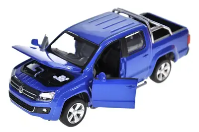 Машина металева "АВТОПРОМ" 68365 1:30 Volkswagen Amarok, батарейка, світло, звук, відкриваються двері, кор. 18*9*8см купити