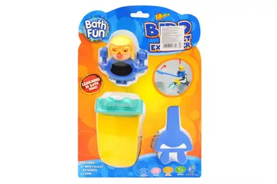 Іграшка для купання 9002A "Пташка" насадка на кран, на блістері р.29,5x21x8,5 см YG Toys купити
