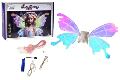 Крила 3620 зі світлом, акумулятор, в коробці р.31,5x6,5x21,5 см YG Toys купити