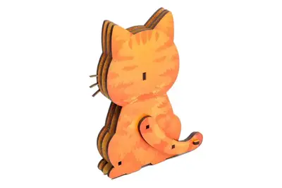 Конструктор дерев'яний Puz-00974" Turbo Cat" PuzzleOk купити