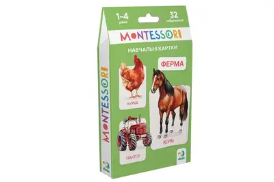 Навчальна гра 301233 "Монтесорі. Ферма" DoDo купити