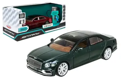 Машина (електро) металева АВТОПРОМ 68718R/ 68718G 1:38 "Bentley Flying Spur Hybrid" батар., світло, звук, відкр.двері, капот, багаж., коробка Машина (електро) металева АВТОПРОМ 68718R/ 68718G 1:38 "Bentley Flying Spur Hybrid" батар., світло, звук, відкр.двері, капот, багаж., коробка купити