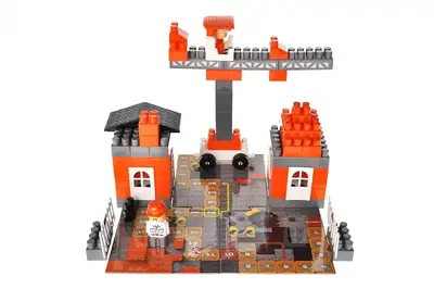 Конструктор блочний QB300-003 "Block&Steps: Будівельний набір" + ходилка і меморі гра 3в1, 94дет. qbee купити