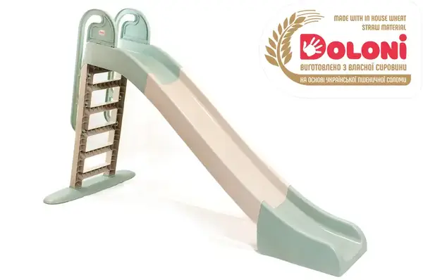 Гірка велика 014550/01eco Eco Green для катання дітей 243 см DOLONI купити