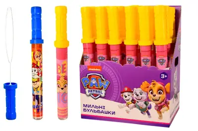 Бульбашки мильні меч "Щенячий патруль" 24шт в коробці S-1640 Dreams купити