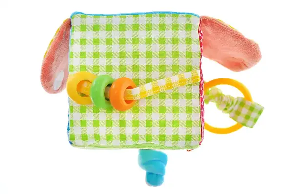 Брязкальце підвіска MC110202-03 "Слоник" м'яке Масік купити недорого в Україні, фото 3