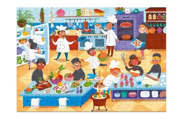 Пазли - 150 елм. - "Професії: Повар" 300620 DoDo купити недорого в Україні, фото 3