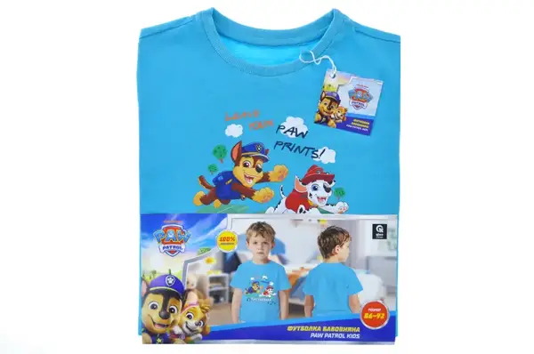 Футболка бавовняна QB-PP-001-12-86-92 PawPatrol Kids 86-92 qbee купити недорого в Україні, фото 5