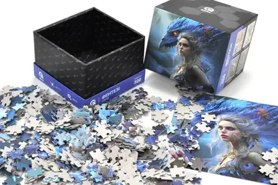 Пазли - 500 елм. - QB500-010 "Володарка Дракона" qbee купити