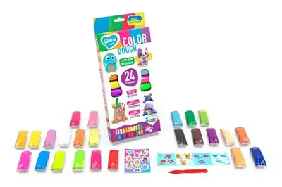 Набір для ліплення з тістом 41184 24 кольори LOVIN купити