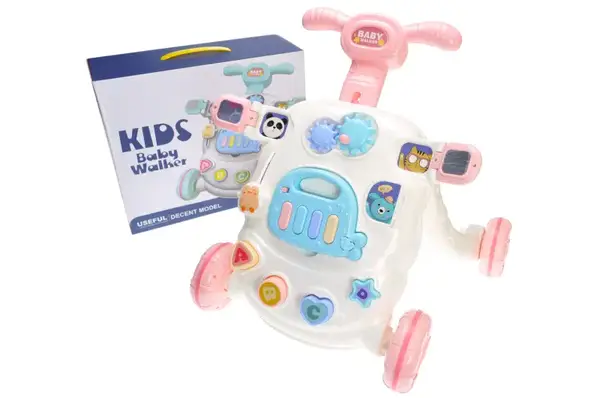 Каталка MT-4 багатофункціональна, музична, зі світлом, в коробці р.37x14x30 см YG Toys купити