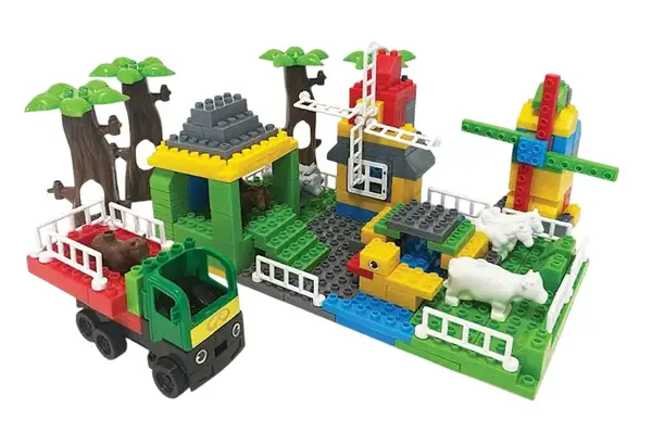 Конструктор 013888/06 "Ферма" 202 дет. в боксі DOLONI купити недорого в Україні, фото 2