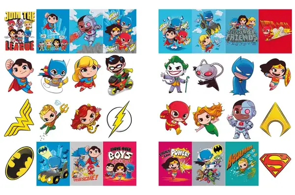 Розмальовка зі стікерами LCB40 "Super Friends" Ideyka купити недорого в Україні, фото 3