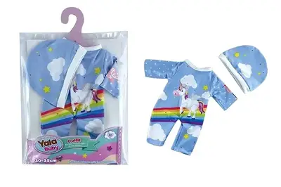 Одяг для пупса в кульку YLC235O р.26*19*0,5см купити